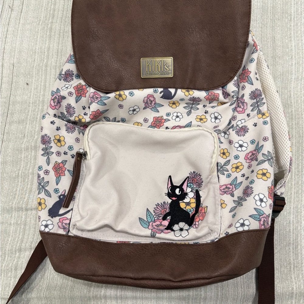Studio Ghibli Kiki's Delivery Service Jiji & Flowers
Slouch Backpack Hot Topic